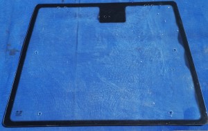 Szyba tylna Foton 254 / Rear window glass TE250.455.6-01a