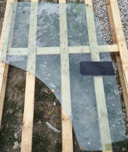 Szyba drzwi prawych DF50 G3 Naglak