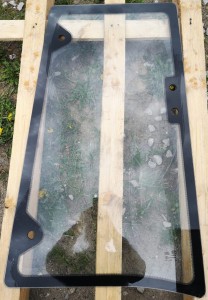 Szyba boczna prawa Foton / Right side window glass