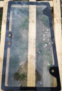 Szyba boczna lewa Foton 504 / Left side window glass TB600.45u.7-06