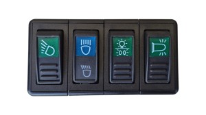 Przełącznik 4 klawiszowy Foton 504 / Switch TB450.482N.2