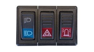 Przełącznik 3 klawiszowy Foton 254 / Right button switch TE250.482Y.2