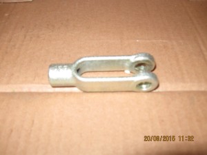 Widełki regulacji sprzęgła Foton 354 / Pull rod front fork FT300.43.108