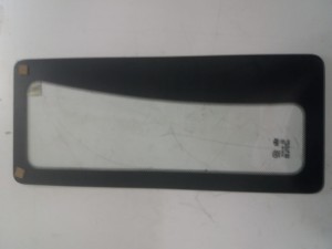 Szyba lewa przednia dolna Foton 504 / Left front lower window glass TBS40B.45u.10