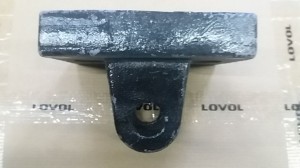 Ucho zaczepu przedniego Lovol 504 / Towing lug TB400.74A-04
